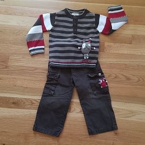 Toddler matching outfit